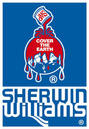 Jerry Whalen uses Sherwin Williams paint.